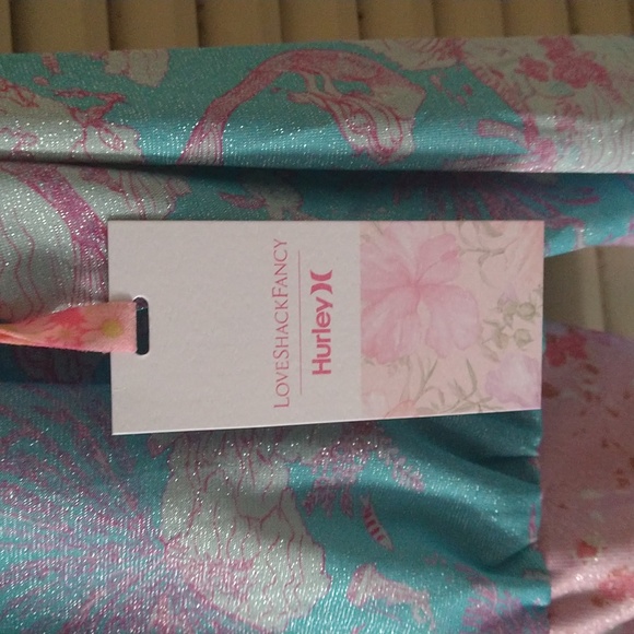 Hurley under the sea cropped bomber loveshackfancy bomber jacket size small - Picture 3 of 8